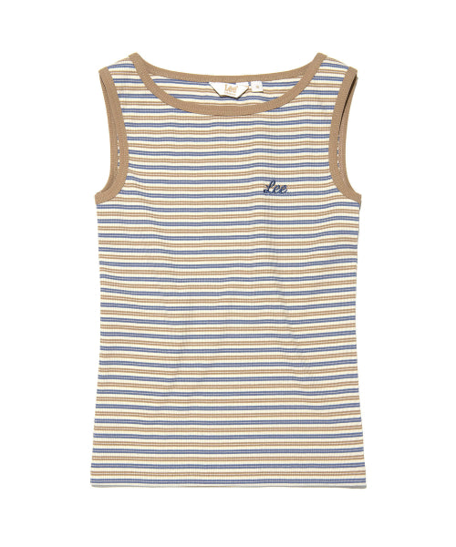 ROUND NECK SLEEVELESS BLUE