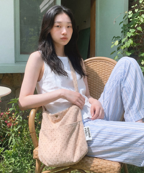 SNACK ECO CROSSBAG - 11 COLORS STAR BEIGE