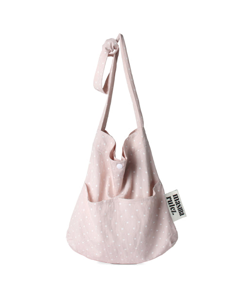 SNACK ECO CROSSBAG - 11 COLORS DOT PINK