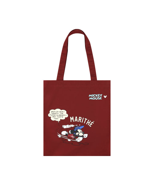 MICKEY COMIC ECO BAG - 3 COLORS RED