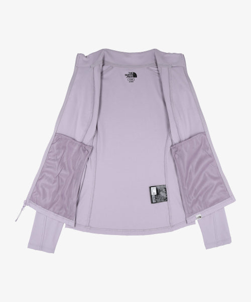 WOMEN'S VELORA ZIP-UP MISTY LILAC