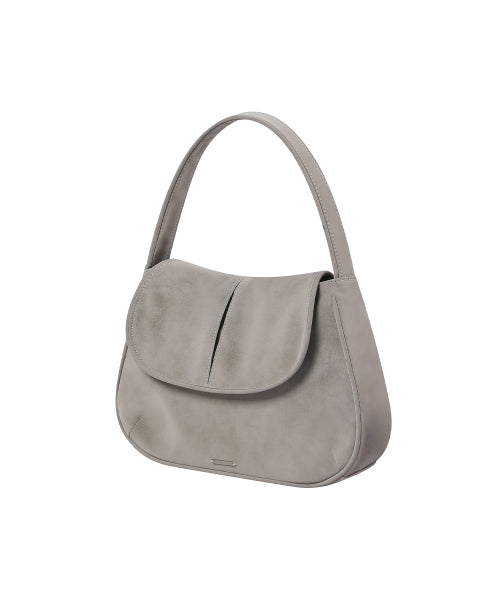 ROUND PLEATS BAG #REI同款! - 2 COLORS GREY