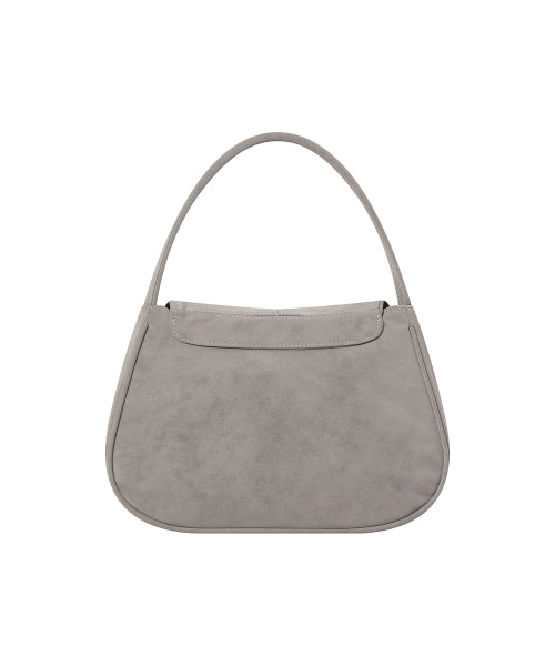 ROUND PLEATS BAG #REI同款! - 2 COLORS GREY