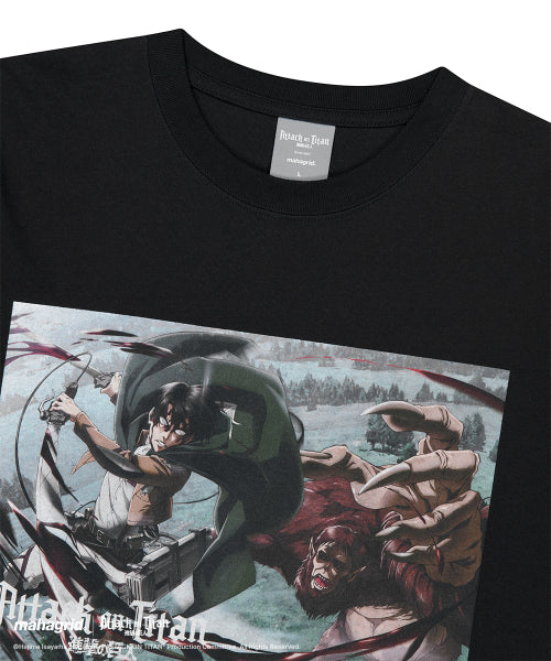 [ATTACK ON TITAN] LEVI SCENE TEE - 2 COLORS