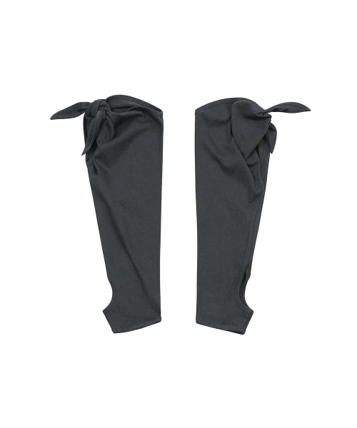 CAWL TIE KNEE SOCKS #REI同款! - 2 COLORS CHARCOAL