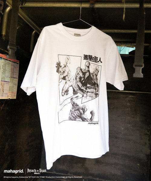 [ATTACK ON TITAN] AOT POSTER TEE - 2 COLORS
