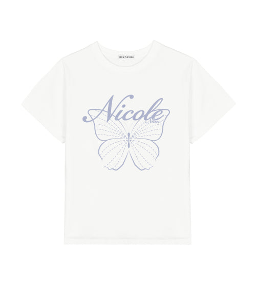 NICOLE BUTTERFLY SLEEVE TOP #徐睿知同款! - 13 COLORS PURPLE