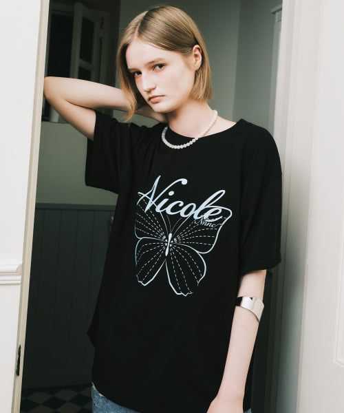 NICOLE BUTTERFLY SLEEVE TOP #徐睿知同款! - 13 COLORS MINT