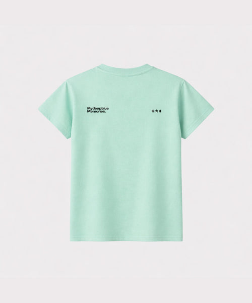WE NEED LUV CROP TEE - 4 COLORS MINT