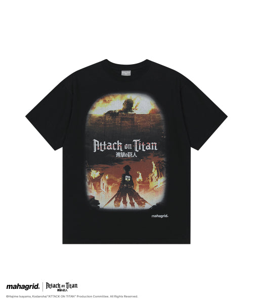 [ATTACK ON TITAN] ATTACK ON TITAN SEASON 1 TEE BLACK