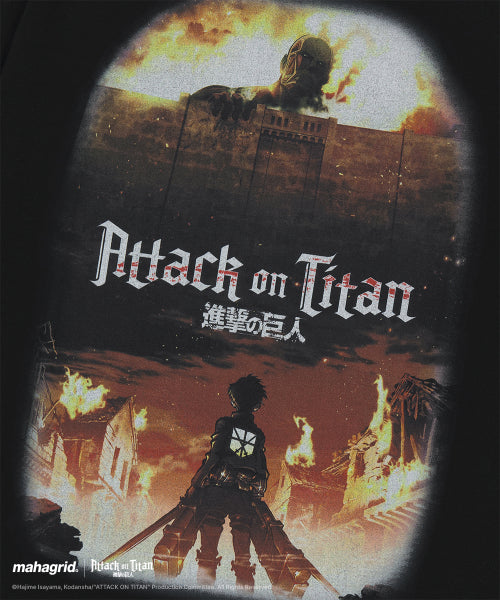 [ATTACK ON TITAN] ATTACK ON TITAN SEASON 1 TEE BLACK