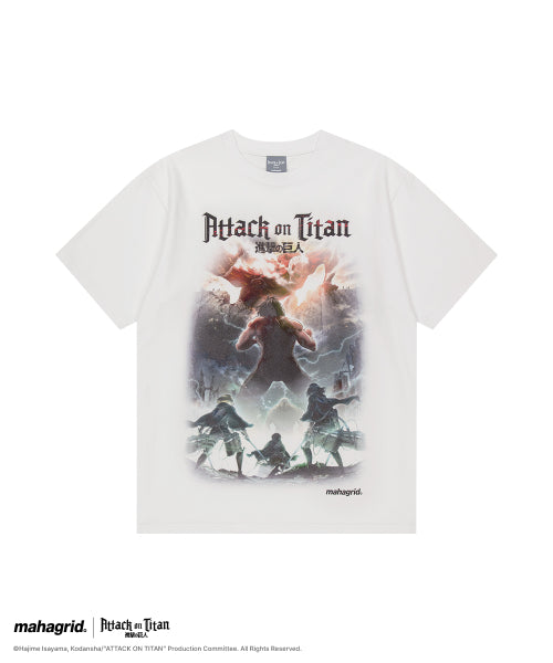 [ATTACK ON TITAN] ATTACK ON TITAN SEASON 2 TEE WHITE