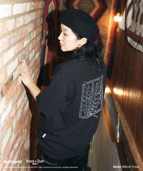 [ATTACK ON TITAN] SURVEY CORP BASIC TEE - 2 COLORS