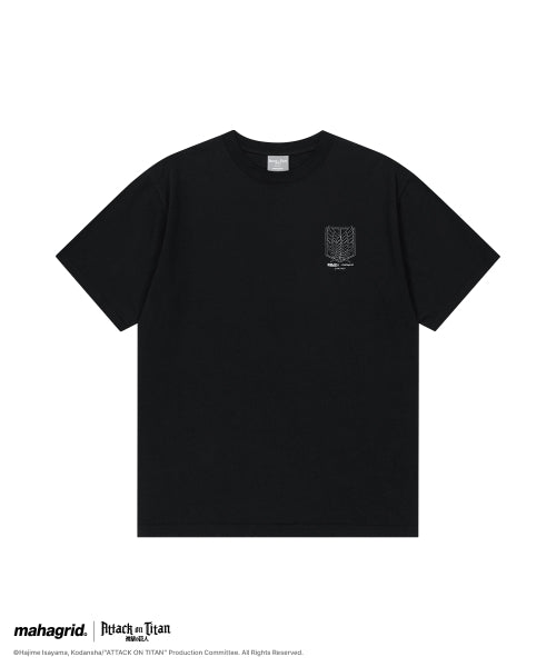 [ATTACK ON TITAN] SURVEY CORP BASIC TEE - 2 COLORS