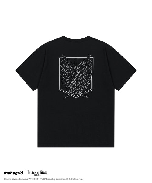[ATTACK ON TITAN] SURVEY CORP BASIC TEE - 2 COLORS