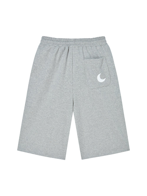 NY APLIQUE CAPRI PANTS GREY - 2 COLORS