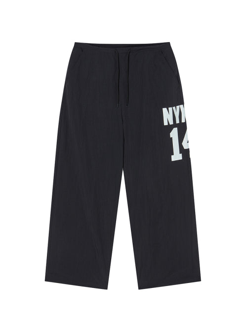 WIDE TRACK PANTS BLACK - 2 COLORS