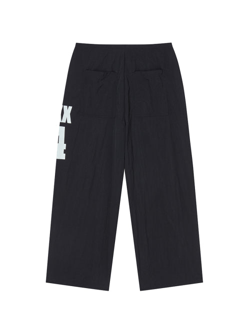 WIDE TRACK PANTS BLACK - 2 COLORS