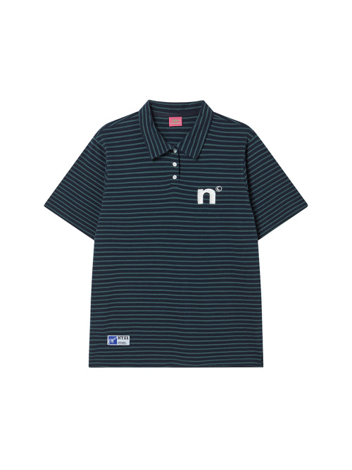 OVERSIZED WING POLO SHIRT GREEN - 2 COLORS