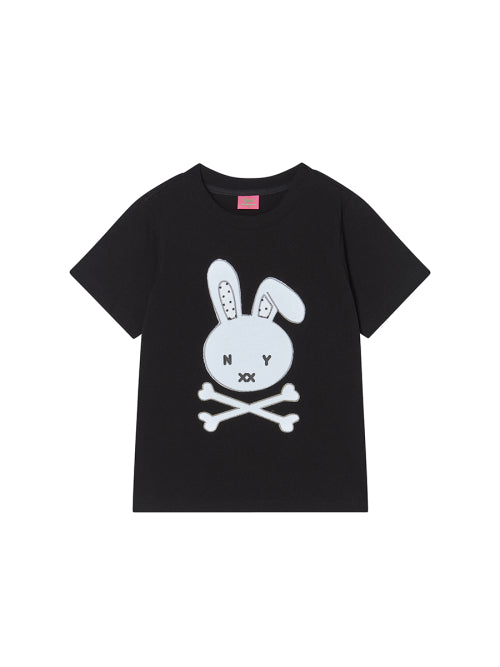 BUNNY TEE BLACK - 2 COLORS