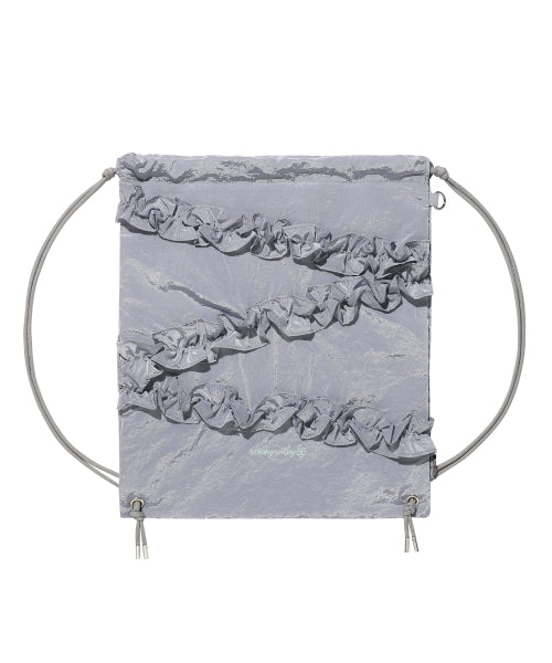 FRILL GYM SACK #GISELLE同款! - 2 COLORS GREY