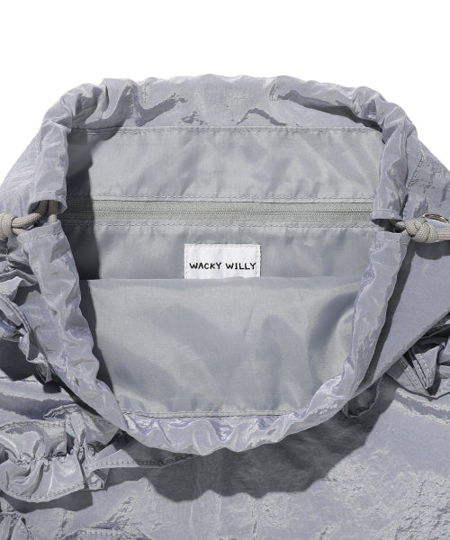 FRILL GYM SACK #GISELLE同款! - 2 COLORS GREY