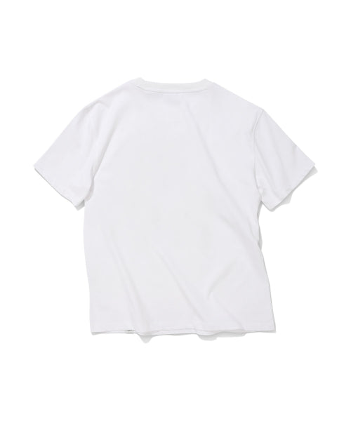 HEART RUFFLE SHORT SLEEVE T-SHIRT #GISELLE同款! - 2 COLORS WHITE
