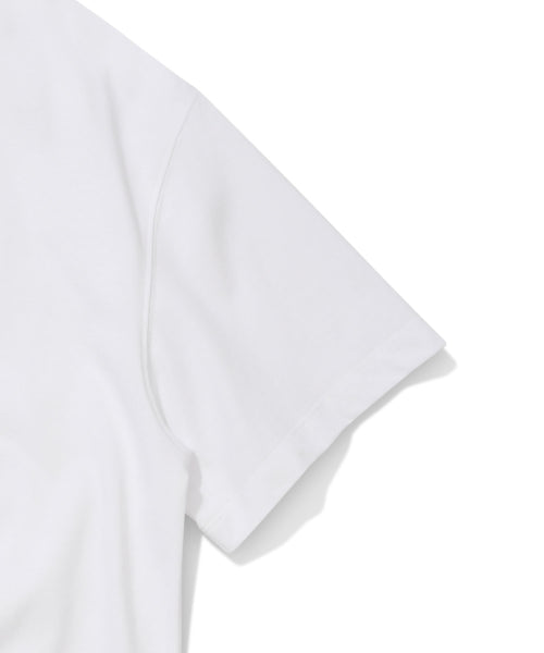HEART RUFFLE SHORT SLEEVE T-SHIRT #GISELLE同款! - 2 COLORS WHITE