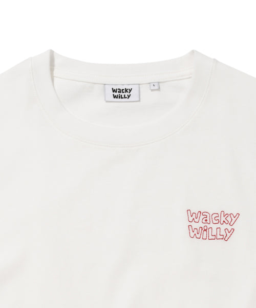 LOVE STITCH SHORT SLEEVE T-SHIRT #GISELLE同款! WHITE