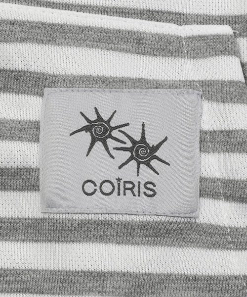 STRIPE HOODIE GREY