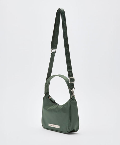 CELINA REGEN NYLON TOTE CROSSBODY BAG - 5 COLORS BLACK