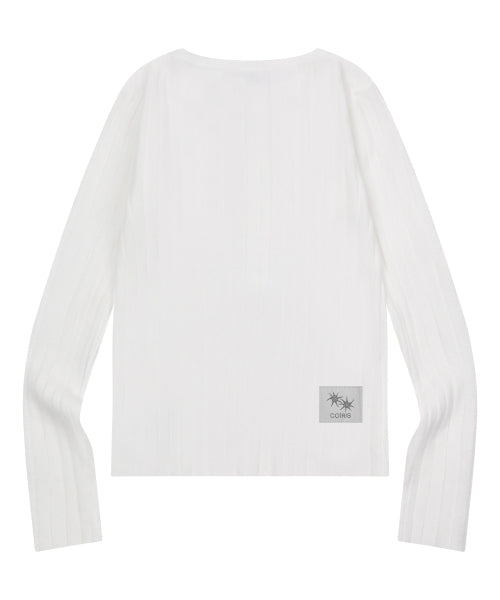 BUTTON HENLEY NECK KNIT - 3 COLORS BLACK