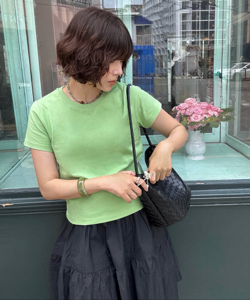AREN WEAVING SHOULDER BAG - 5 COLORS WHITE