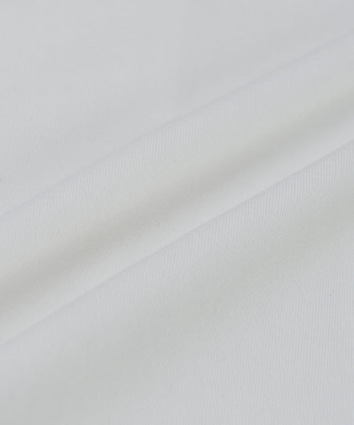SLIM CROP FIT CAP SLEEVE SHORT SLEEVE T-SHIRT NY #KARINA同款! - 3 COLORS WHITE