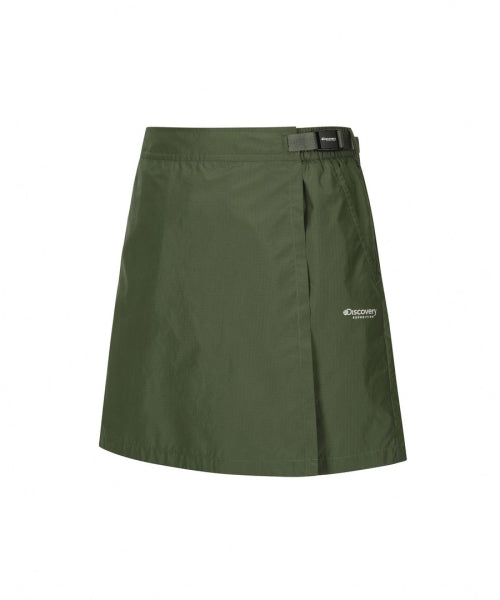 WOMEN LIGHT WOVEN TRAINING SKORT #NINGNING同款！ - 2 COLORS KHAKI