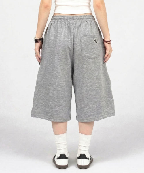 GOTHIC CROSS WIDE SHORT - 2 COLORS GREY