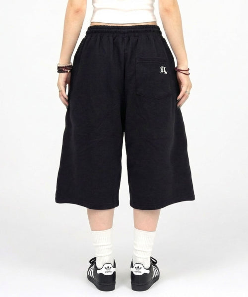GOTHIC CROSS WIDE SHORT - 2 COLORS BLACK