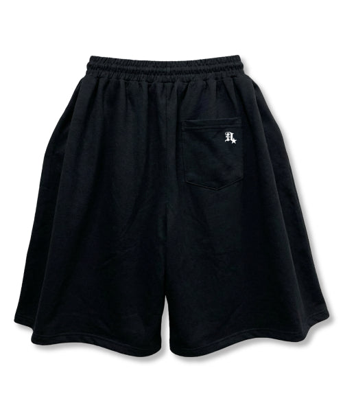 GOTHIC CROSS WIDE SHORT - 2 COLORS BLACK