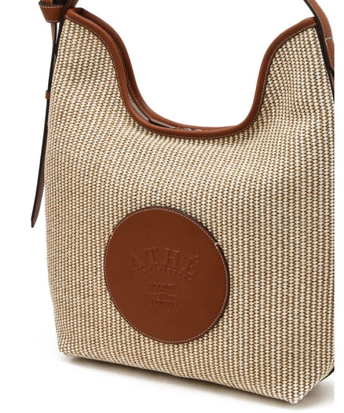 [ECOLE] SHOULDER BAG AABA6E821BK - 3 COLORS BROWN