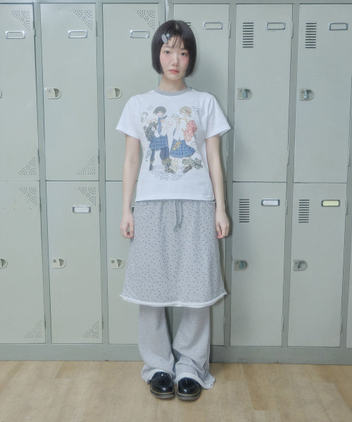 VICKY GIRLS TEE - 2 COLORS