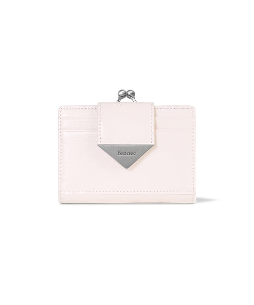 CRINKLE TRIANGLE FRAME BRIDGE WALLET BLOSSOM AS SHOWN