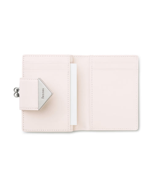 CRINKLE TRIANGLE FRAME BRIDGE WALLET BLOSSOM AS SHOWN