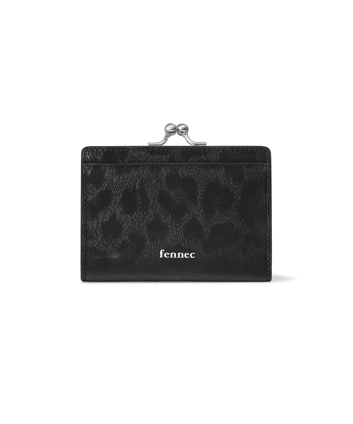 TRIANGLE FRAME BRIDGE WALLET BLACK