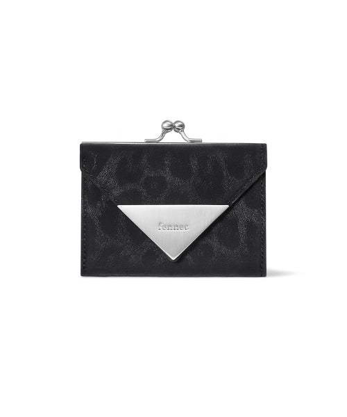 TRIANGLE FRAME WALLET BLACK