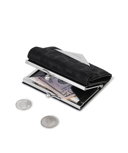 TRIANGLE FRAME WALLET BLACK