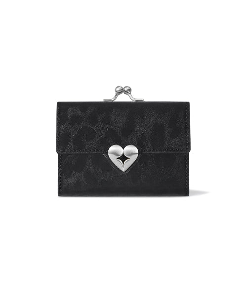 HEARTY FRAME WALLET BLACK