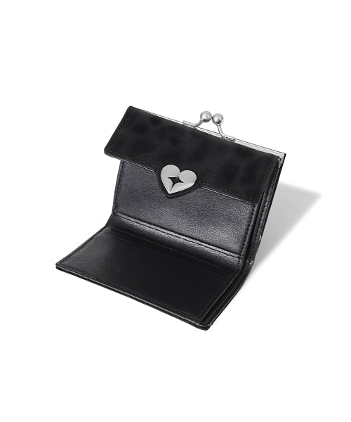 HEARTY FRAME WALLET BLACK