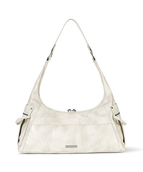 READY HOBO BAG - STONE - 3 COLORS IVORY