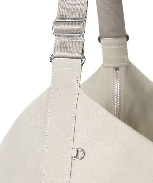 ROOMY HOBO BAG NUBUCK - 2 COLORS CREAM