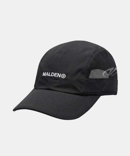 SIDE SYMBOL RUNNING BALL CAP - 2 COLORS BLACK